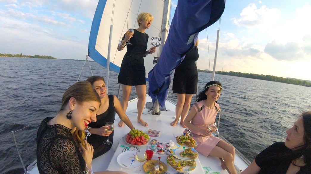 Parusniki - Свадьба на парусной яхте