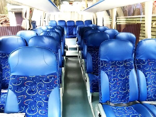 339 Автобус Yutong голубой прокат аренда  