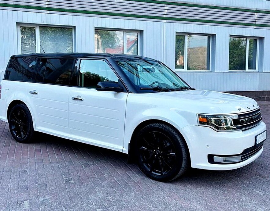 180 Внедорожник  Ford Flex белый на свадьбу 