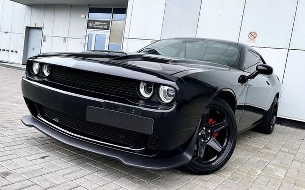 103 Аренда Dodge Challenger черный 3.6 