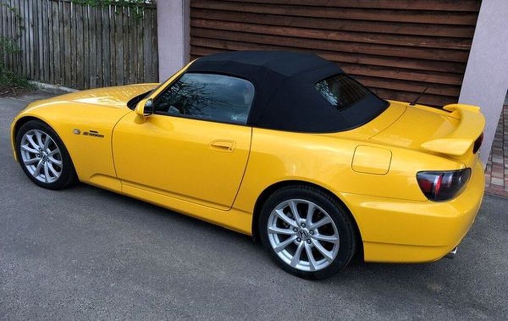 140 Honda S2000 желтый кабриолет аренда 