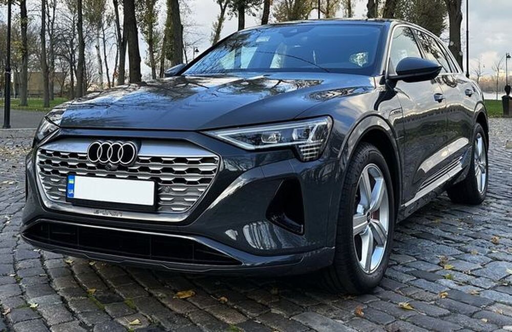 271 Bнедорожник Audi Q8 E-tron электро синий 