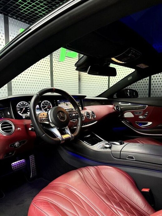 217 Прокат Mercedes-Benz S63 Coupe чорний 