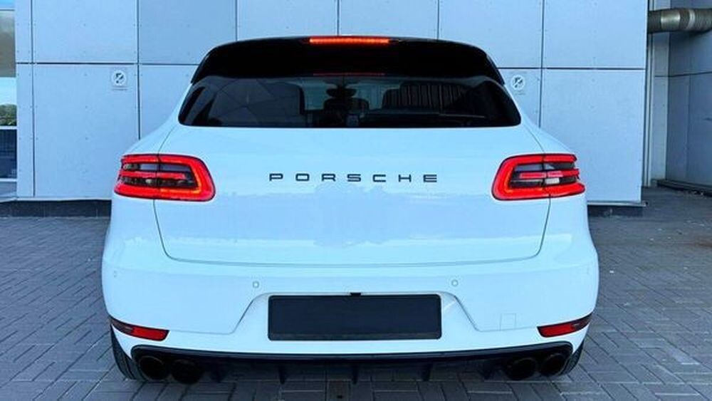 042 Bнедорожник Porsche Macan S белый на свадьбу 