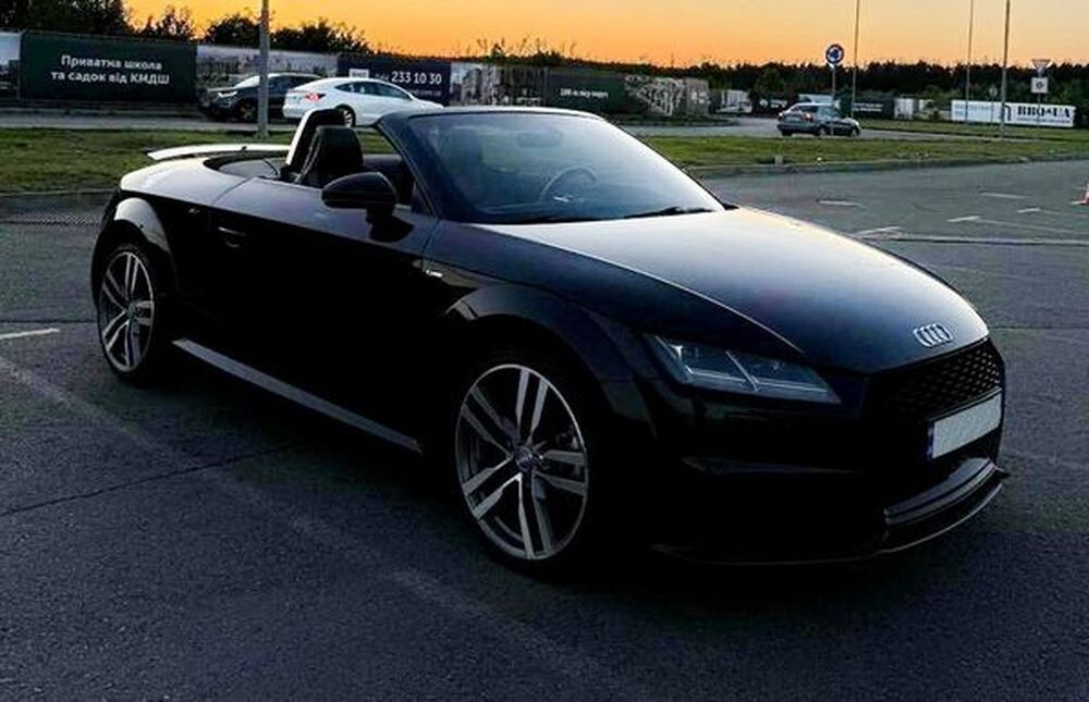 362 Audi TT S-line Quttro черный прокат аренда  