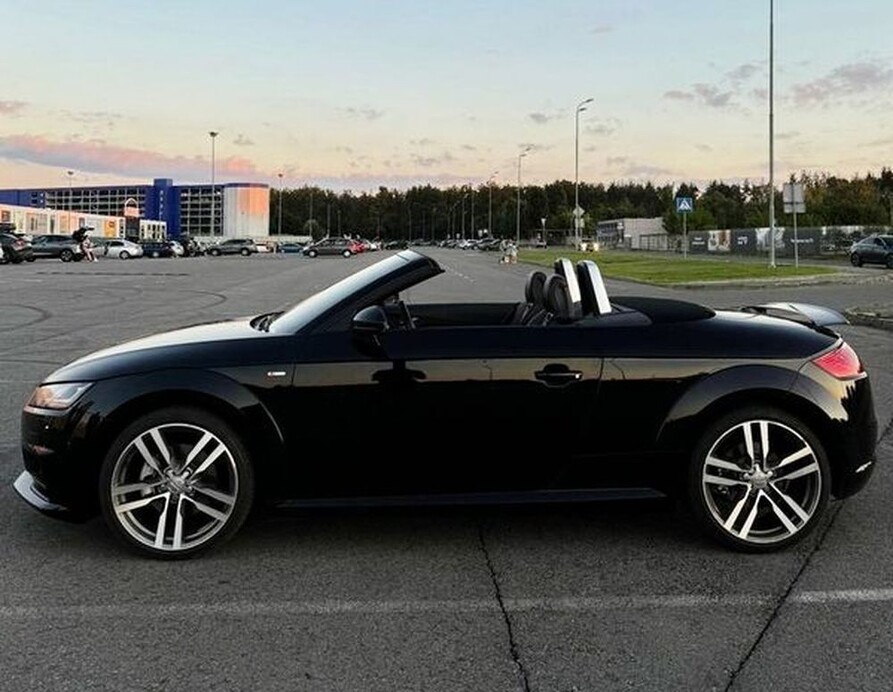 362 Audi TT S-line Quttro черный прокат аренда  