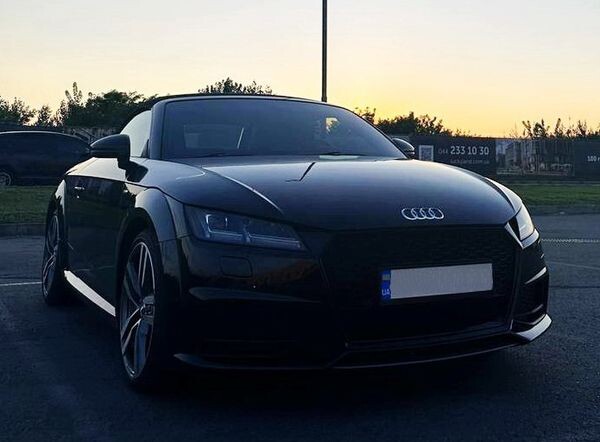 362 Audi TT S-line Quttro черный прокат аренда  