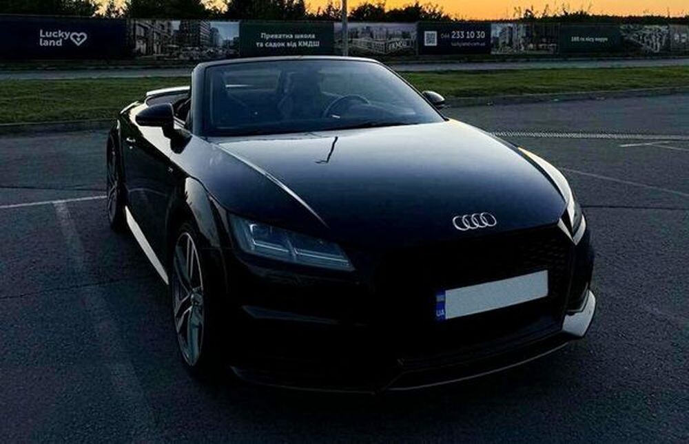 362 Audi TT S-line Quttro черный прокат аренда  