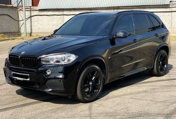 161 BMW X5 черный джип 2014 аренда с водителем 