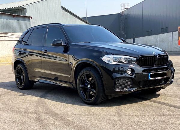 161 BMW X5 черный джип 2014 аренда с водителем 