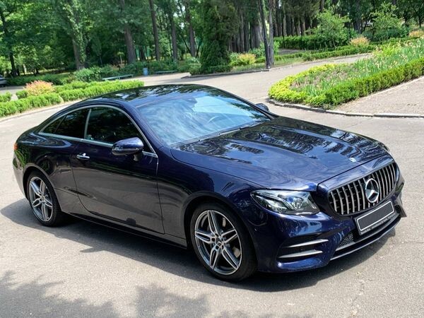 059 Прокат авто Mercedes Е Coupe W238 cиний 