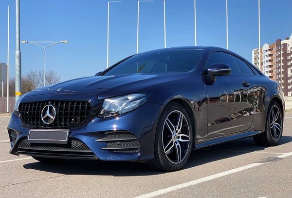 059 Прокат авто Mercedes Е Coupe W238 cиний 