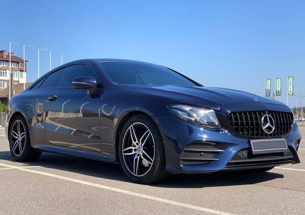 059 Прокат авто Mercedes Е Coupe W238 cиний 