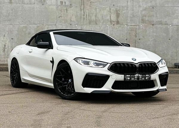 143 Кабріолет на весілля зйомки BMW M8 Cabrio біла 