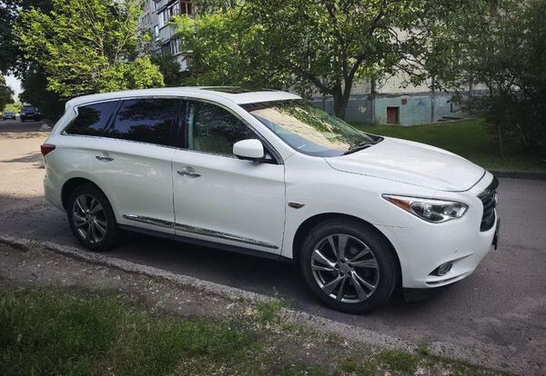 405 Позашляховик на весілля Infiniti GX60 біла 