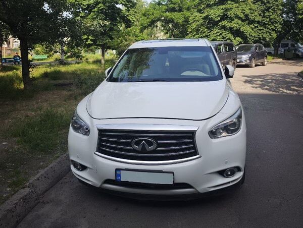 405 Позашляховик на весілля Infiniti GX60 біла 