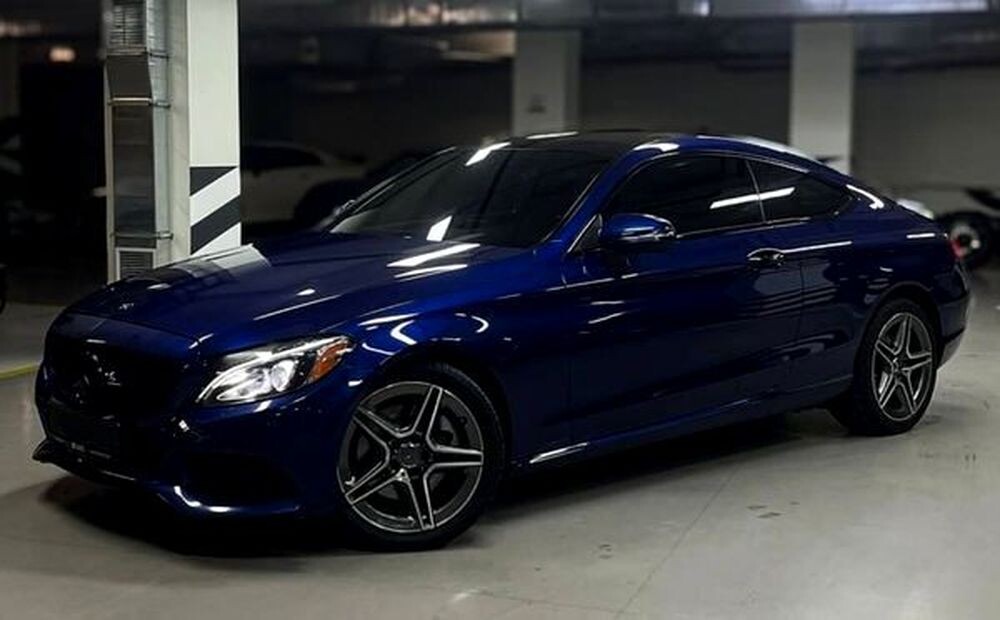 433 Авто без водія Mercedes Benz С300 синій 