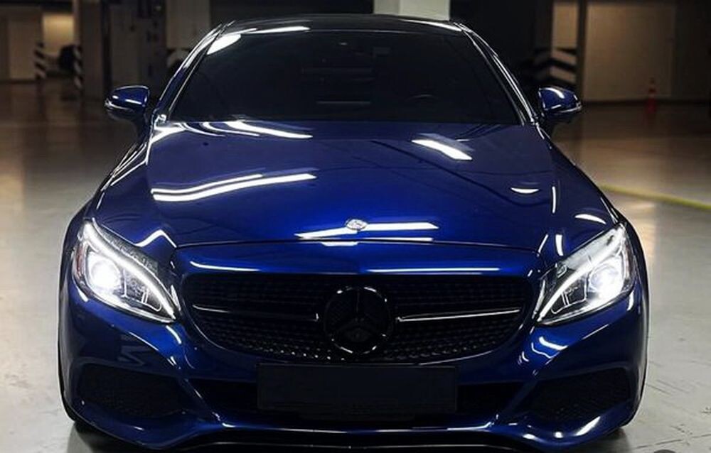 433 Авто без водія Mercedes Benz С300 синій 