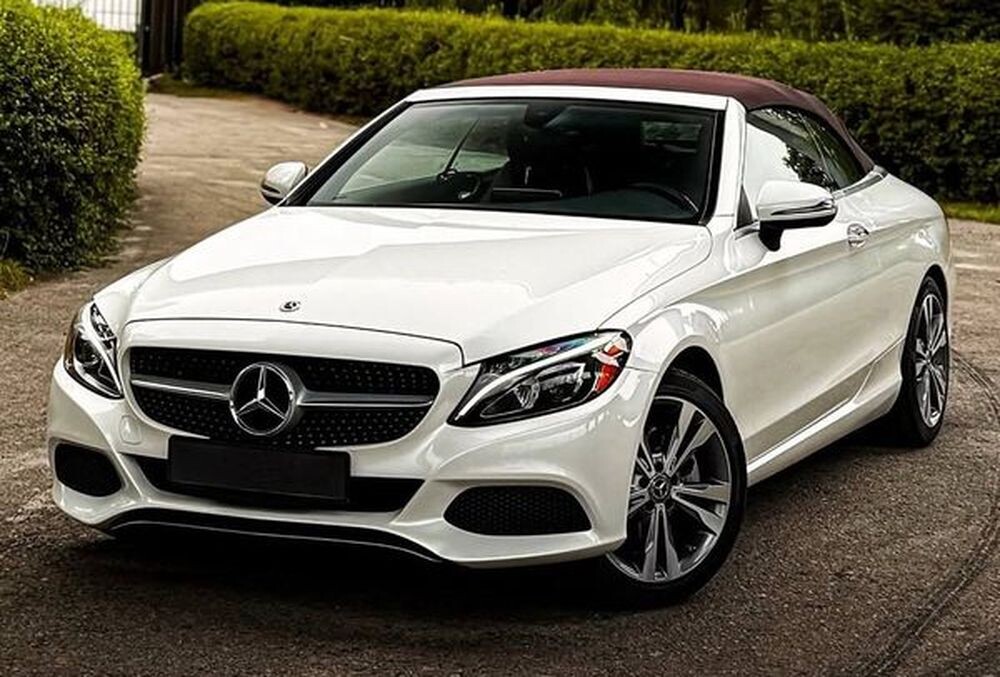 081 Прокат Mercedes-Benz C300 Cabrio білий 