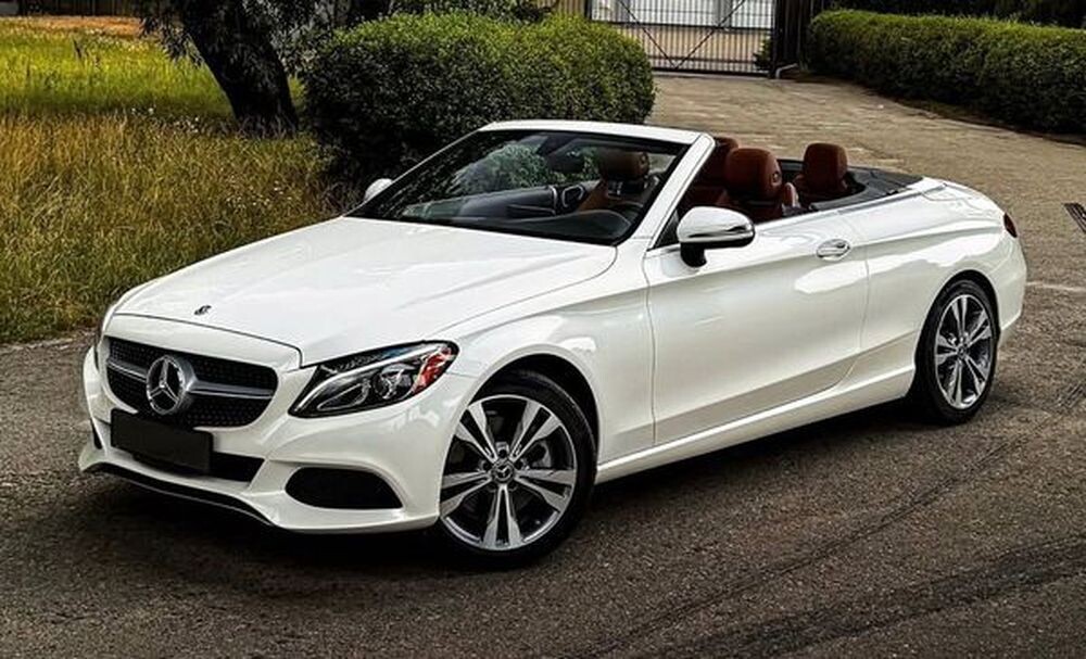 081 Прокат Mercedes-Benz C300 Cabrio білий 