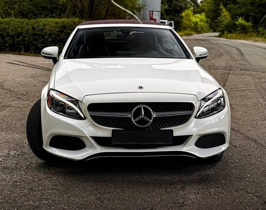 081 Прокат Mercedes-Benz C300 Cabrio білий 