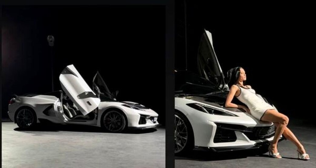 366Кабріолет на весілля Chevrolet Corvette білий 