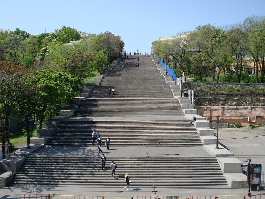  Потёмкинская лестница и Морвокзал